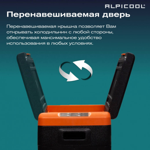 Холодильник авто Alpicool 50л серия CL 12V/24V220V