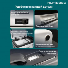Холодильник авто Alpicool 25л серия К 12V/24V220V