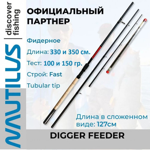 Удилище Nautilus Digger feeder