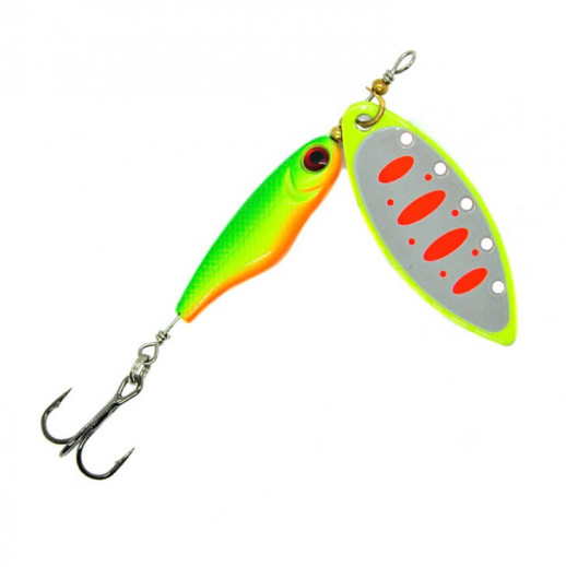 Блесна Mottomo Spin Blade #2+ 12g Fire Tiger 54