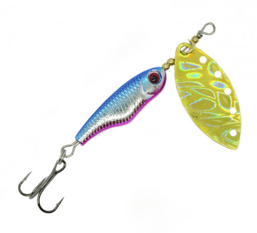 Блесна Mottomo Spin Blade #2+ 12g Fire Tiger 54