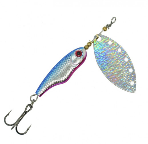 Блесна Mottomo Spin Blade #2+ 12g Fire Tiger 54