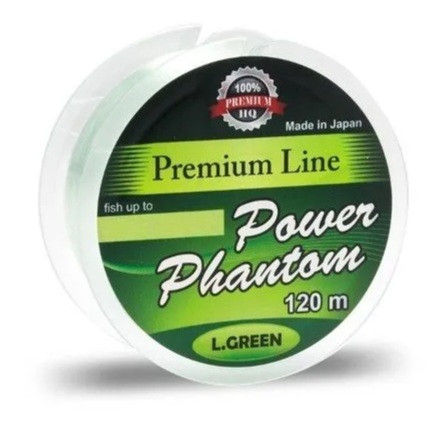 Леска Power Phantom Premium Line GREEN 120m