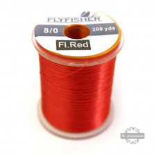 Монтажная нить Flyfisher 8/0 180 mt FL. ORANGE