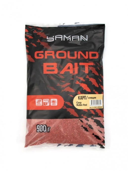 Прикормка Yaman Carp Robin Red (карп, специи), 900 г/