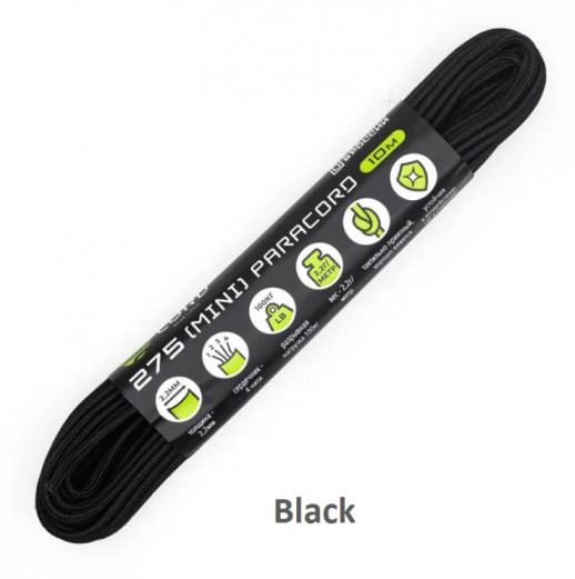 Шнур Паракорд 275 CORD nylon мини 10м