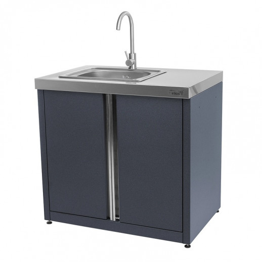 Модуль уличной кухни SMART-900 Шкаф с мойкой (HS-KU01-SHM900) Helios