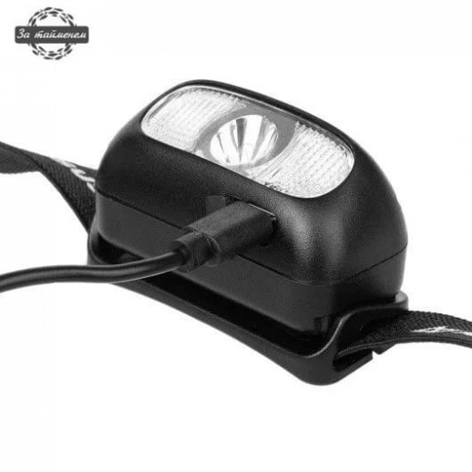 Фонарь налобный 200 LM, IP44, USB (N-FN-HL05-D) NISUS