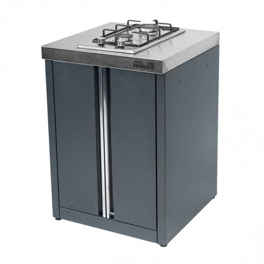Модуль уличной кухни SMART-600 Шкаф c варочной поверхностью (HS-KU03-SHV600) Helios