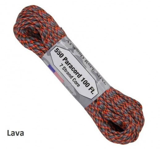 Шнур Паракорд 550 ATWOODROPE 30м