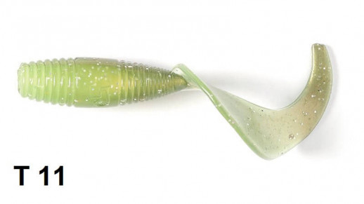 Твистеры съедобные Lucky John Pro Series J.I.B Tail 1.5" (3.8см) 15 шт