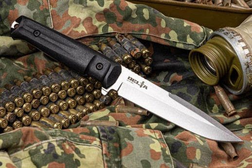 Нож DELTA D2 TW BKH Black туристический 