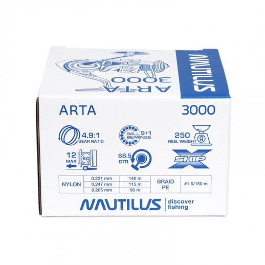 Катушка Nautilus Arta NEW