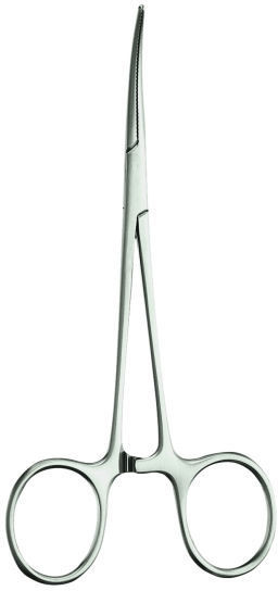 Зажим SC-7589 7"Forcep Curved (Загнутый)