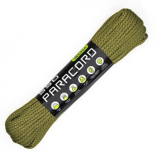 Шнур Паракорд 550 CORD nylon мини 30м (emerald green)
