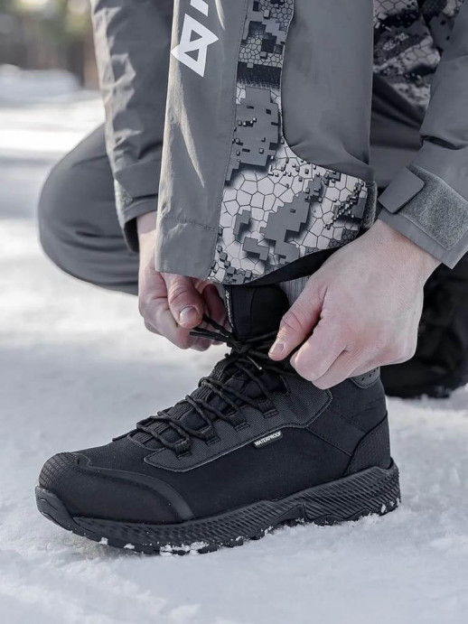 Ботинки зимние высокие БЕРЕГ -20°С, черный