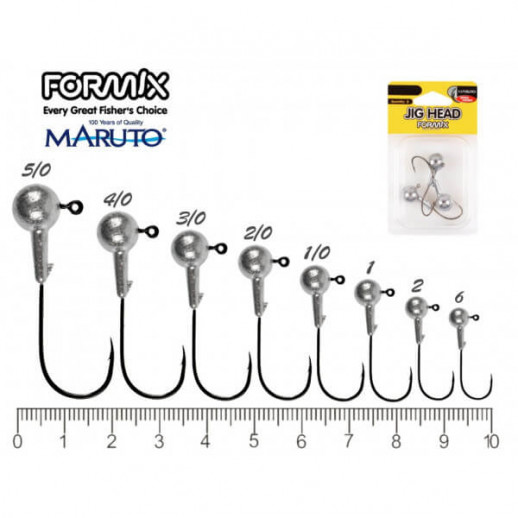 Джиг-головка Formix 18 г. Maruto  (3шт.)