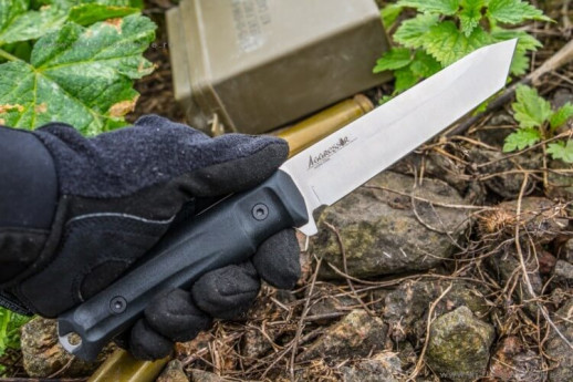 Нож AGGRESSOR 420 HC SW WN LS туристический 