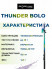 Удилище болонское теле с кольцами BOB Thunder Bolo