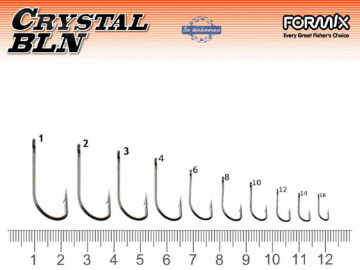 Крючок Formix SW-1123-1 Crystal BLN