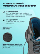 Ботинки для вейдерсов Iron river, серые NISUS